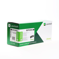 (60F2000) LEXMARK TONER RETORNABLE NEGRO MX310