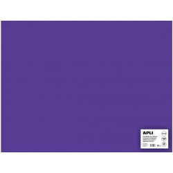 (14273) APLI CARTULINA 50X65CM 170GR PACK DE 25H MORADO