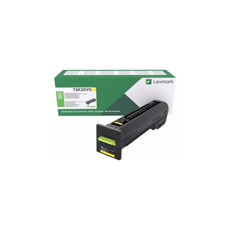 (72K20Y0) LEXMARK TONER AMARILLO CS820DE (72K20Y0) LEXMARK TONER AMARILLO CS820DE