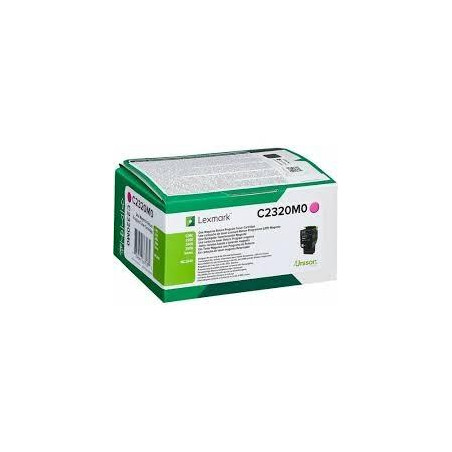 (C2320M0) LEXMARK TONER MAGENTA C2320