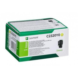 (C2320Y0) LEXMARK TONER AMARILLO C2320