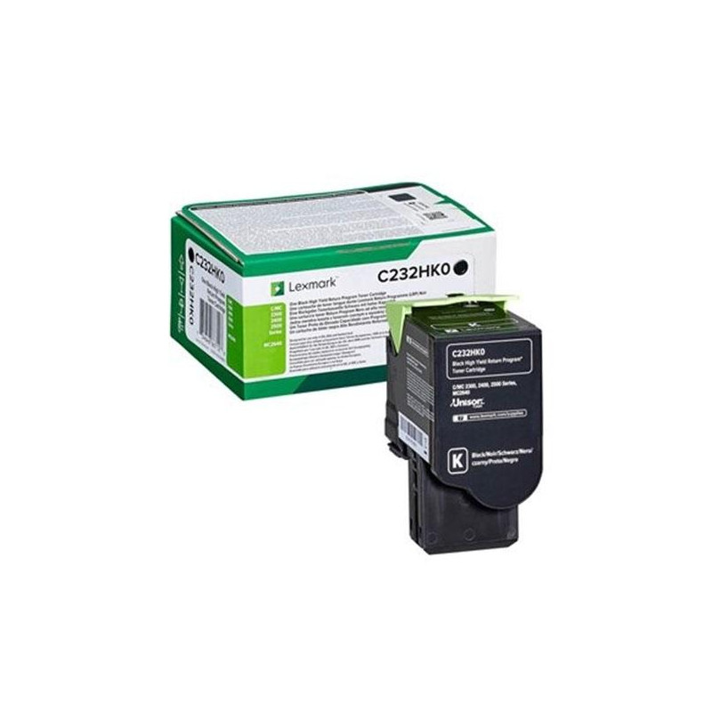 (C232HK0) LEXMARK TONER NEGRO MC2325ADW (C232HK0) LEXMARK TONER NEGRO MC2325ADW