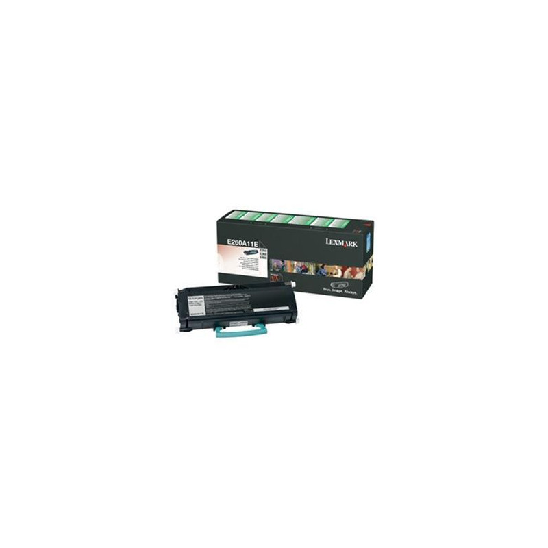 (E260A11E/31E) LEXMARK TONER NEGRO RETORNABLE E 260 360 460 (E260A11E/31E) LEXMARK TONER NEGRO RETORNABLE E 260 360 460