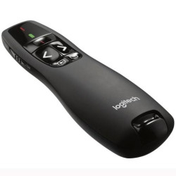 (910-001356) LOGITECH PUNTERO R400 LASER ROJO INALÁMBRICO NEGRO