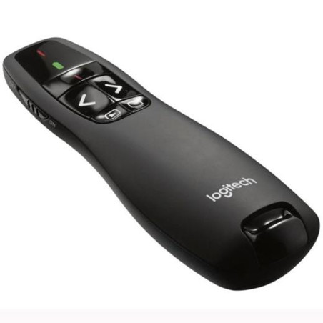 (910-001356) LOGITECH PUNTERO R400 LASER ROJO INALÁMBRICO NEGRO