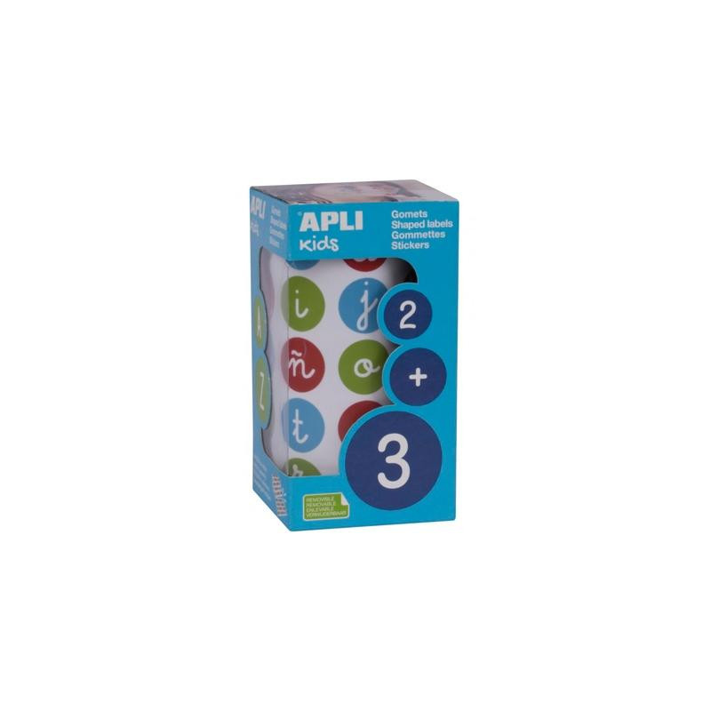(16798) APLI ROLLO GOMETS ABECEDARIO MINÚSCULAS REDONDOS 20MM (16798) APLI ROLLO GOMETS ABECEDARIO MINÚSCULAS REDONDOS 20MM