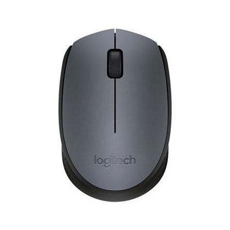 (910-004798) LOGITECH RATÓN B170 INALÁMBRICO 1000PPP AMBIDIESTRO 2 BOTONES GRIS/NEGRO