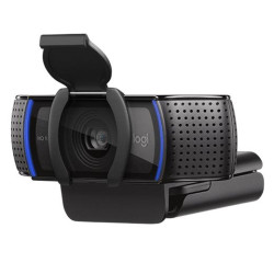 (960-001252) LOGITECH WEBCAM C920S FULL HD CON MICRÓFONO CON AUDIO ESTÉREO 15MP USB 2.0 NEGRO