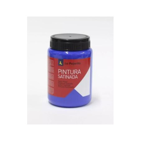 (110722) LA PAJARITA TÉMPERA ESCOLAR BOTE DE 35ML SATINADA AZUL ULTRAMAR L-11