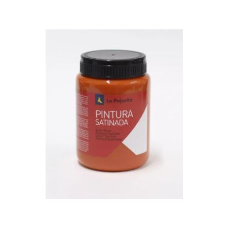 (111322) LA PAJARITA TÉMPERA ESCOLAR BOTE DE 35ML SATINADA NARANJA L-06