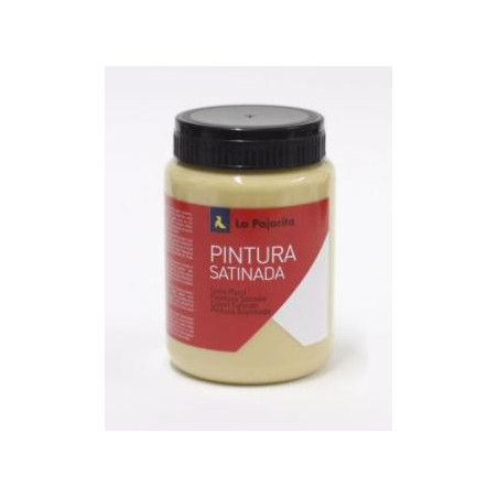 (111622) LA PAJARITA TÉMPERA ESCOLAR BOTE DE 35ML SATINADA AMARILLO SIENA CLARO L-04