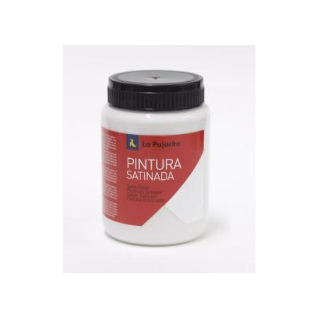 (112122) LA PAJARITA TÉMPERA ESCOLAR BOTE DE 35ML SATINADA GRIS PLATA L-19