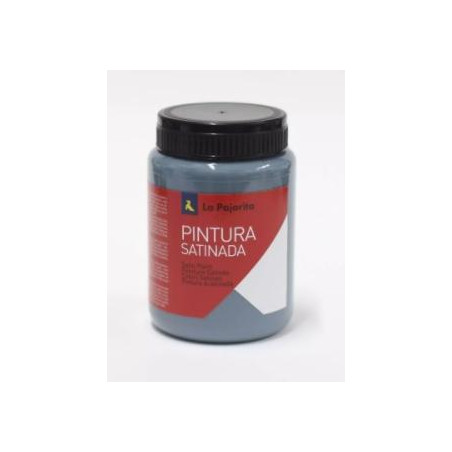 (169322) LA PAJARITA TÉMPERA ESCOLAR BOTE DE 35ML SATINADA AZUL METAL L-34