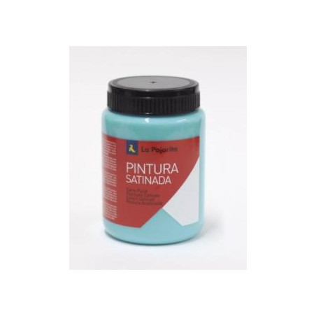 (169422) LA PAJARITA TÉMPERA ESCOLAR BOTE DE 35ML SATINADA AZUL TURQUESA L-35