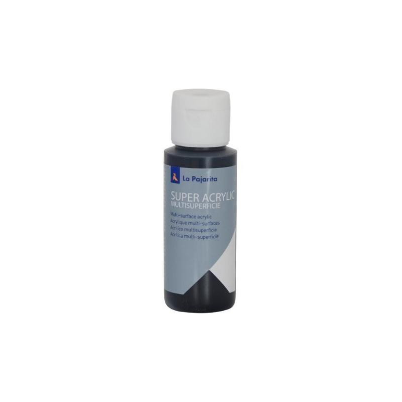 (181976) LA PAJARITA PINTURA SUPER ACRYLIC A-45 60ML NEGRO (181976) LA PAJARITA PINTURA SUPER ACRYLIC A-45 60ML NEGRO