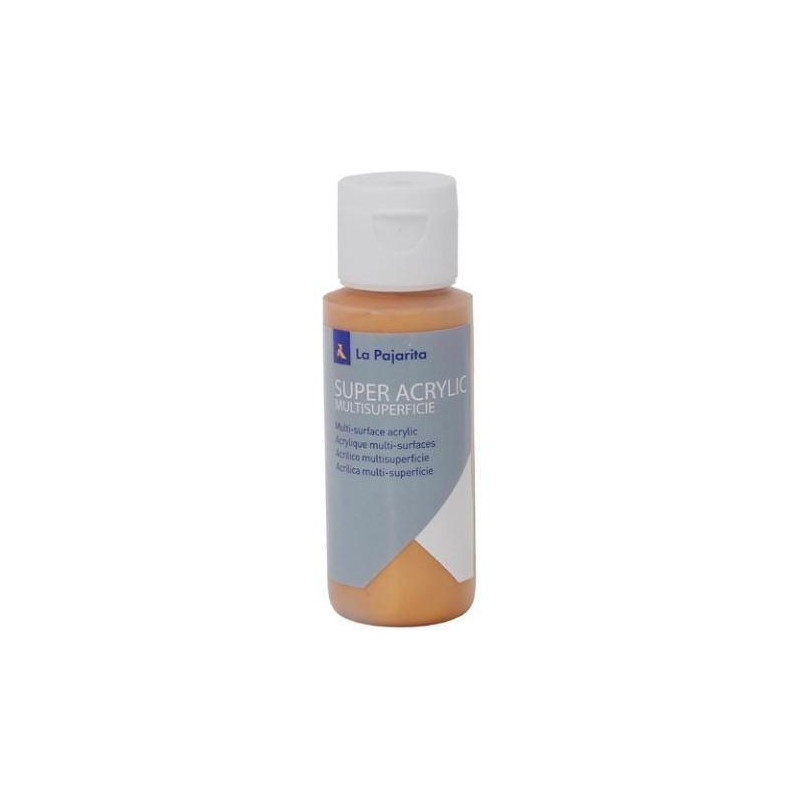 (182176) LA PAJARITA PINTURA SUPER ACRYLIC A-47 60ML ORO REAL (182176) LA PAJARITA PINTURA SUPER ACRYLIC A-47 60ML ORO REAL