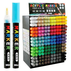 (APL976D0) M&G ROTULADORES PINTURA ACRÍLICA C/SURTIDOS EXPOSITOR 180 UD