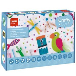 (19258) APLI SET DE MANUALIDADES CRAFTY BOX +4 AÑOS