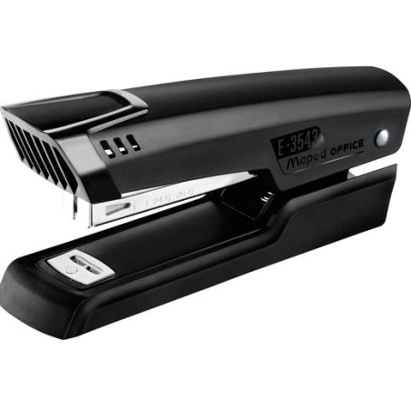 (354311) MAPED GRAPADORA SOBREMESA HALF STRIP ESSENTIAL METAL GRAPAS 24/6  26/6 NEGRO