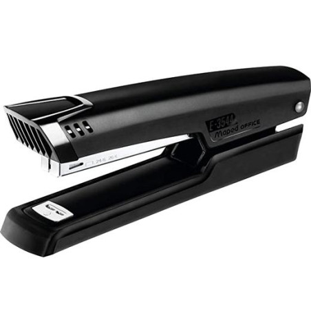 (354411) MAPED GRAPADORA SOBREMESA FULL STRIP ESSENTIAL METAL GRAPAS 24/6 26/6 NEGRO