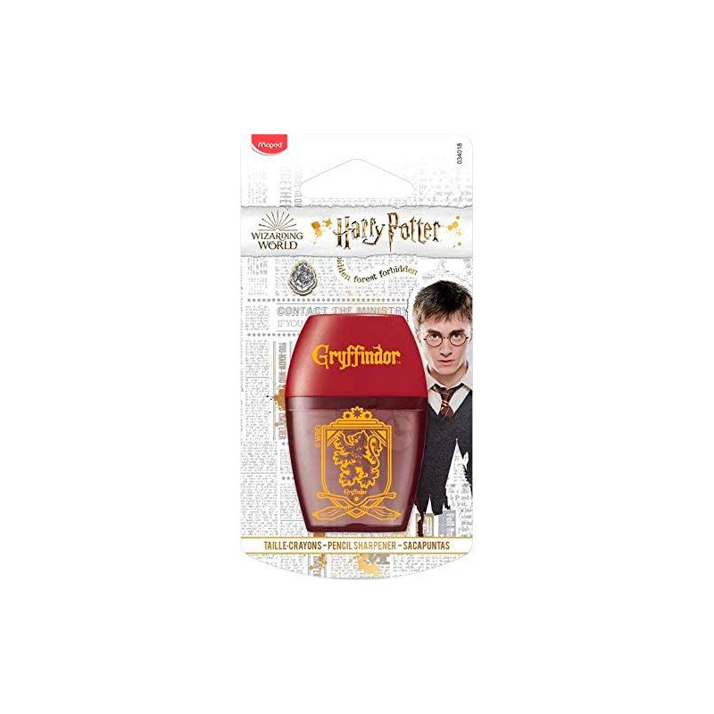 (034018) MAPED AFILALÁPICES HARRY POTTER 1 AGUJERO C/ DEPÓSITO TRANSPARENTE BLISTER (034018) MAPED AFILALÁPICES HARRY POTTER 1 AGUJERO C/ DEPÓSITO TRANSPARENTE BLISTER