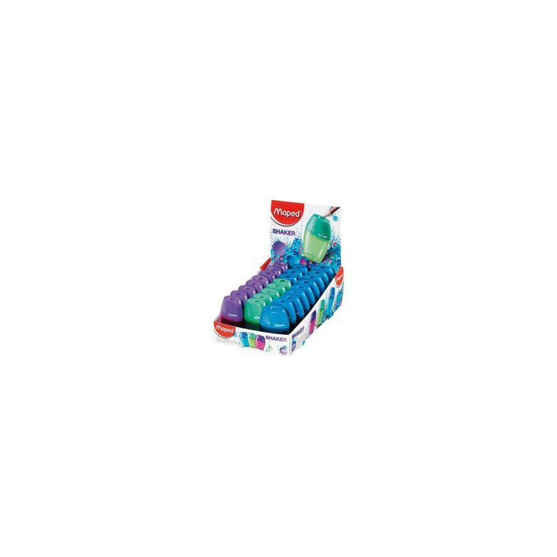 (534753) MAPED AFILALÁPICES SHAKER 1 AGUJERO C/SURTIDOS C/25U (534753) MAPED AFILALÁPICES SHAKER 1 AGUJERO C/SURTIDOS C/25U