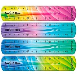 (279115) MAPED REGLA T&F DECORADAS IRROMPIBLE 15 CM COLORES SURTIDOS