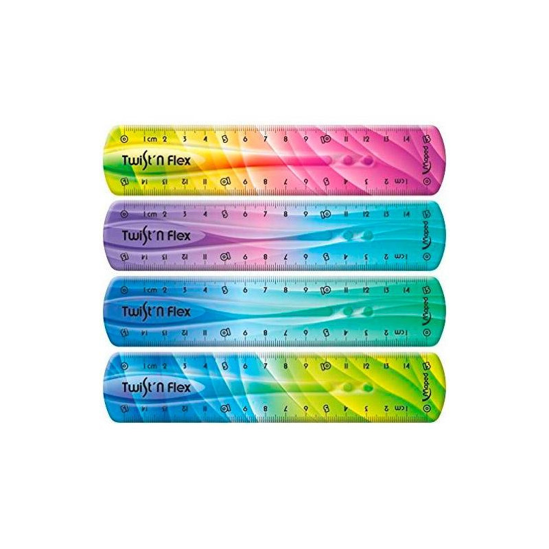 (279115) MAPED REGLA T&F DECORADAS IRROMPIBLE 15 CM COLORES SURTIDOS (279115) MAPED REGLA T&F DECORADAS IRROMPIBLE 15 CM COLORES SURTIDOS