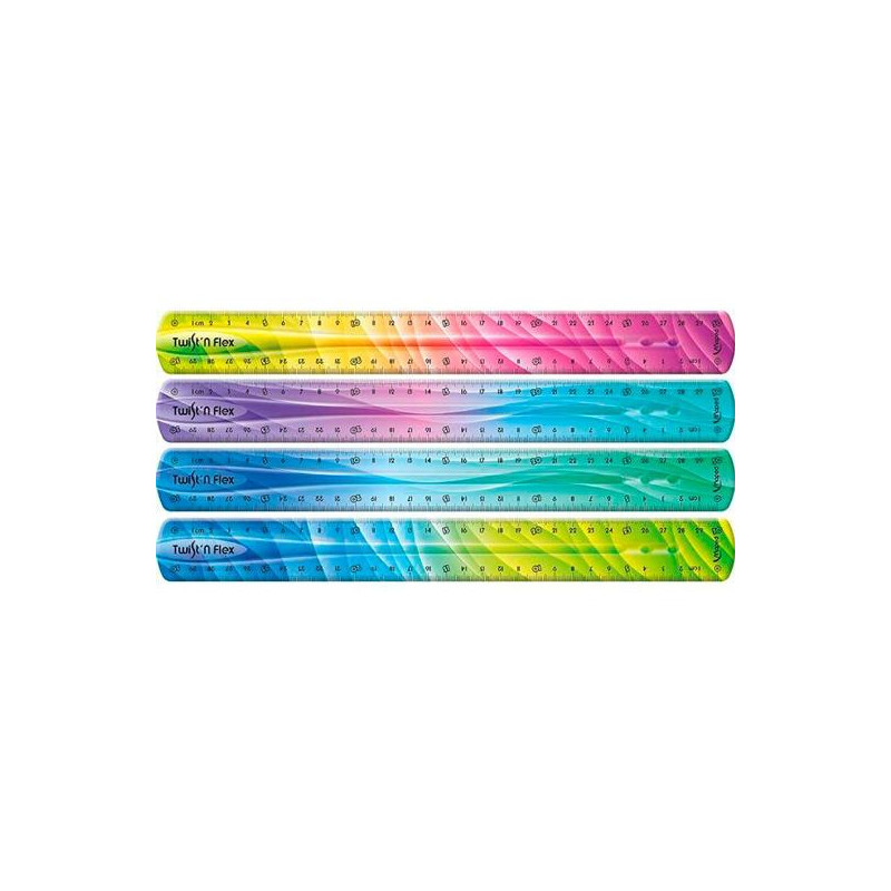 (279315) MAPED REGLA T&F DECORADAS DOBLE GRADUACIÓN 30 CM COLORES SURTIDOS (279315) MAPED REGLA T&F DECORADAS DOBLE GRADUACIÓN 30 CM COLORES SURTIDOS