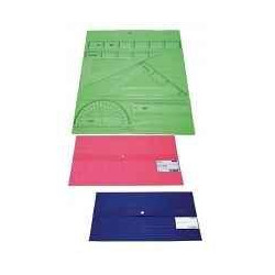 (897112) MAPED REGLAS 30CM - 15CM COLORES SURTIDOS KIT 5 PIEZAS
