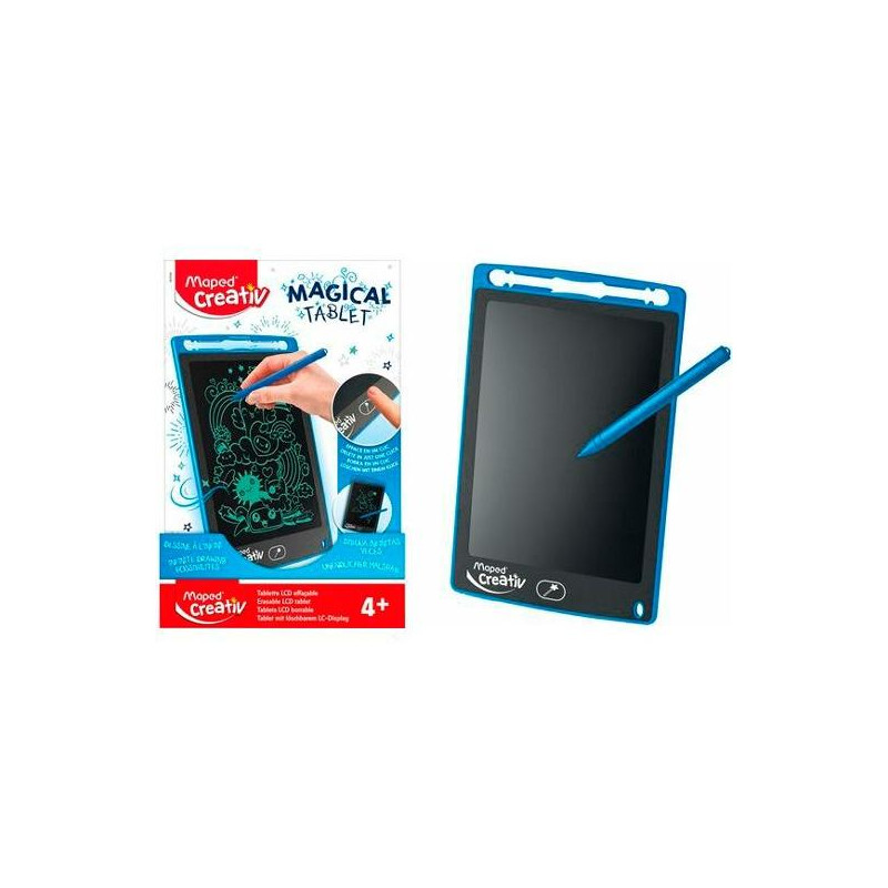 (907039) MAPED TABLERO DE LECTURA Y ESCRITURA MAGICAL TABLET CON PANTALLA LCD +4 AÑOS (907039) MAPED TABLERO DE LECTURA Y ESCRITURA MAGICAL TABLET CON PANTALLA LCD +4 AÑOS