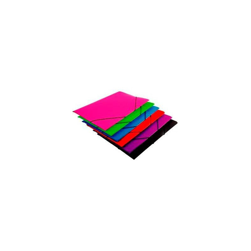 (1085PSU) MARIOLA CARPETA CON GOMAS POLIPROPILENO 450 MICRAS SOLAPA FOLIO COLORES SURTIDOS (1085PSU) MARIOLA CARPETA CON GOMAS POLIPROPILENO 450 MICRAS SOLAPA FOLIO COLORES SURTIDOS
