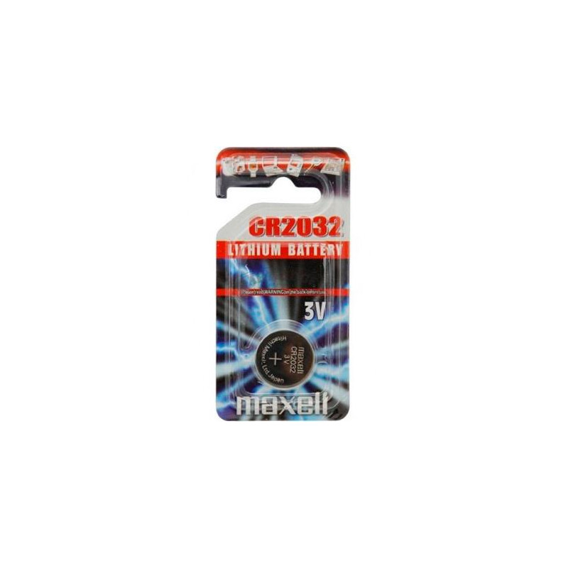 (CR2032-B1 MXL) MAXELL PILAS PLANAS DE LITIO 3V - CR2032 (CR2032-B1 MXL) MAXELL PILAS PLANAS DE LITIO 3V - CR2032