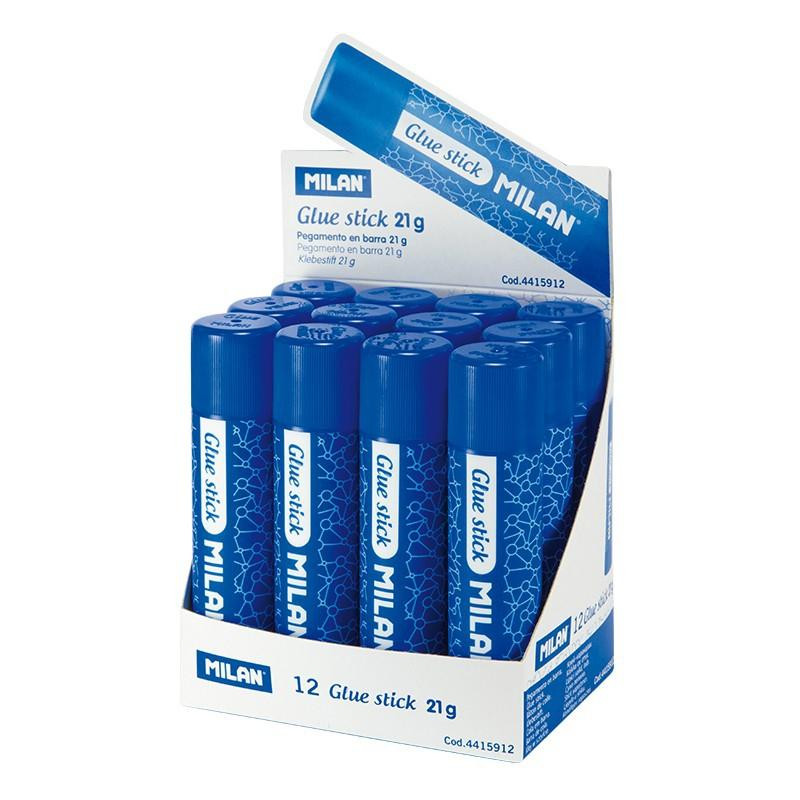 (4415912) MILAN PEGAMENTO EN BARRA 21GR CAJA EXPOSITORA -12 UD- (4415912) MILAN PEGAMENTO EN BARRA 21GR CAJA EXPOSITORA -12 UD-