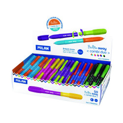 (176582950) MILAN BOLÍGRAFO SWAY COMBI DUO COLORES EXPOSITOR -50U-