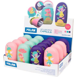 (4701116FR) MILAN AFILABORRA CAPSULE SERIE ESPECIAL FAIRY TALE C/SURTIDOS CAJA EXPOSITORA 16 UD