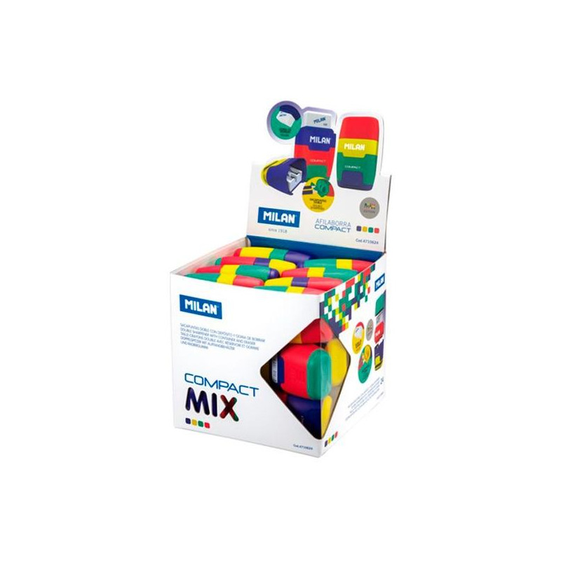 (4710624) MILAN AFILABORRA COMPAC MIX CUBO EXPOSITOR 24 UD C/SURTIDOS (4710624) MILAN AFILABORRA COMPAC MIX CUBO EXPOSITOR 24 UD C/SURTIDOS