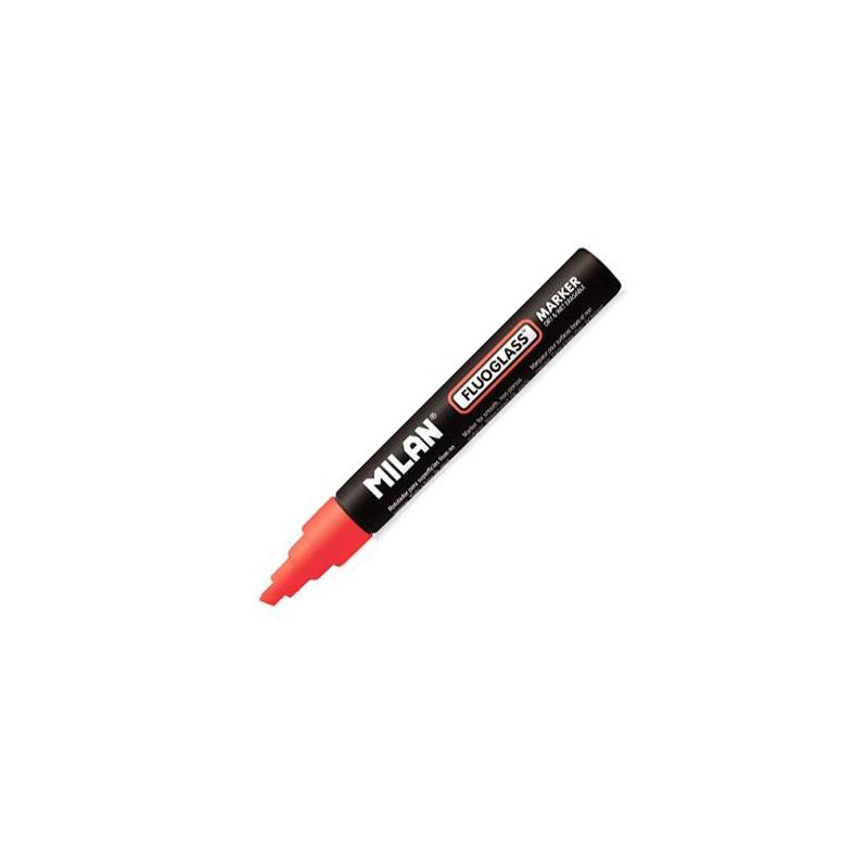 (591293012) MILAN FLUOGLASS ROTULADOR BORRABLE ROJO (591293012) MILAN FLUOGLASS ROTULADOR BORRABLE ROJO