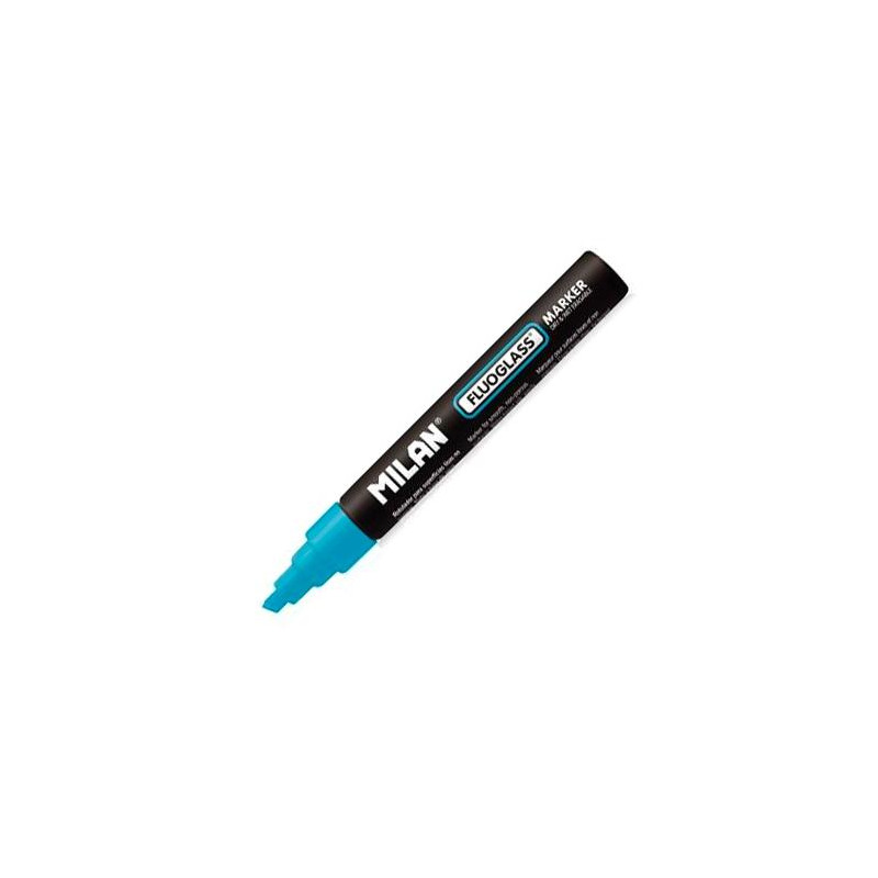 (591295212) MILAN FLUOGLASS ROTULADOR BORRABLE AZUL (591295212) MILAN FLUOGLASS ROTULADOR BORRABLE AZUL