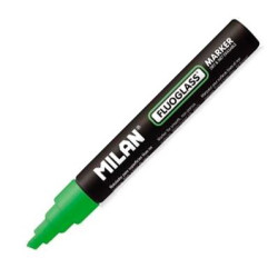 (591296012) MILAN FLUOGLASS ROTULADOR BORRABLE VERDE