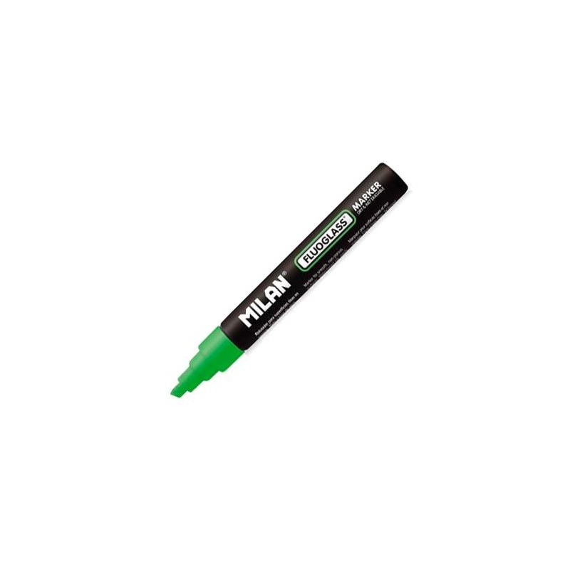 (591296012) MILAN FLUOGLASS ROTULADOR BORRABLE VERDE