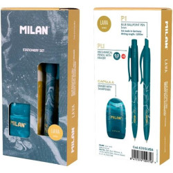 (6355LVBA) MILAN CAJA REGALO SERIE LAVA CON BOLÍGRAFO P1