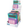 (159706SN) MILAN CALCULADORA 12 DÍGITOS SUNSET -CAJA EXPOSITORA 6U-