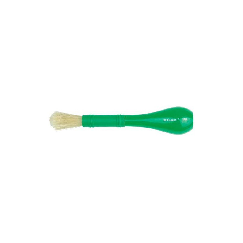 (0421300) MILAN PINCEL PELO CERDA GRUESO SERIE 213 PARA COLA Y TÉMPERA VERDE (0421300) MILAN PINCEL PELO CERDA GRUESO SERIE 213 PARA COLA Y TÉMPERA VERDE