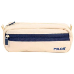 (081148SNCBG) MILAN PORTATODO RECTANGULAR 2 CREMALLERAS SERIE 1918 BEIGE