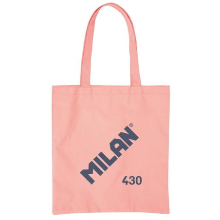 (62101SNCP) MILAN BOLSA DE MANO TOTE BAG SINCE 1918 ROSA