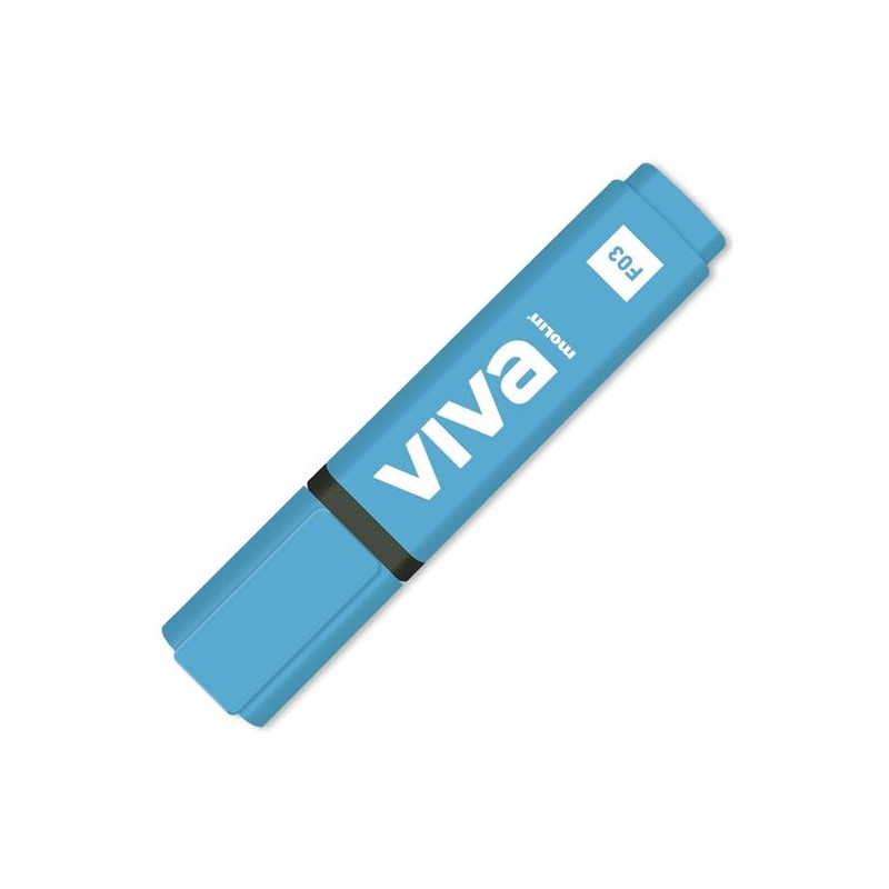 (RTF240-10-3) MOLIN MARCADOR FLUORESCENTE VIVA AZUL (RTF240-10-3) MOLIN MARCADOR FLUORESCENTE VIVA AZUL