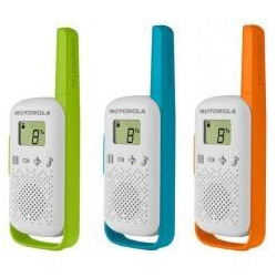(B4P00811MDKMAW) MOTOROLA WALKIE TALKIE T42 TRIPLE PACK