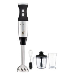 (DD883D10) MOULINEX BATIDORA DE MANO STEELFORCE 1000W NEGRO Y ACERO