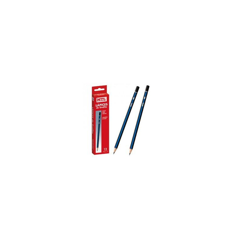 (79560) MTL LAPIZ MADERA GRAFITO HB -12U- (79560) MTL LAPIZ MADERA GRAFITO HB -12U-
